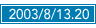 2003/08/13